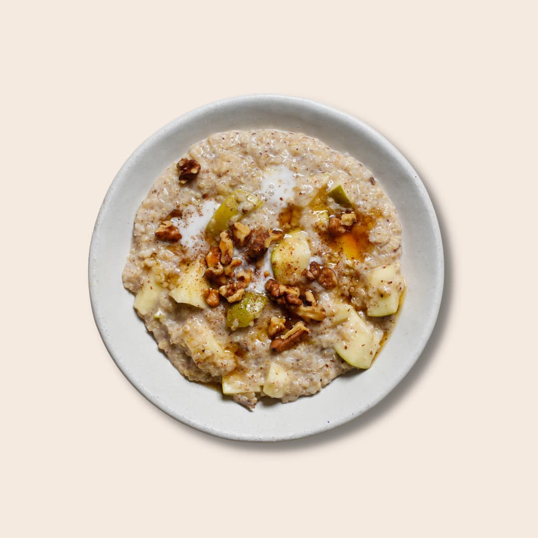 Brown Rice and Apple Porridge